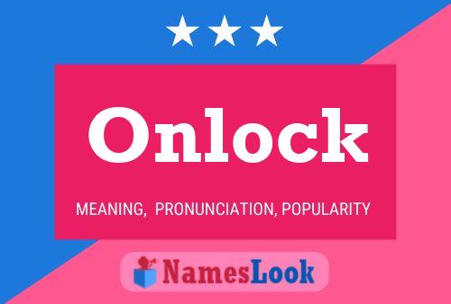 Póster del nombre Onlock