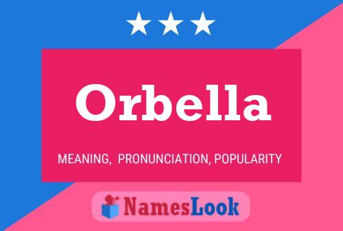 Póster del nombre Orbella