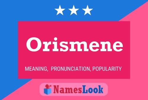 Póster del nombre Orismene