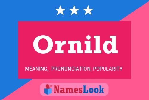 Póster del nombre Ornild