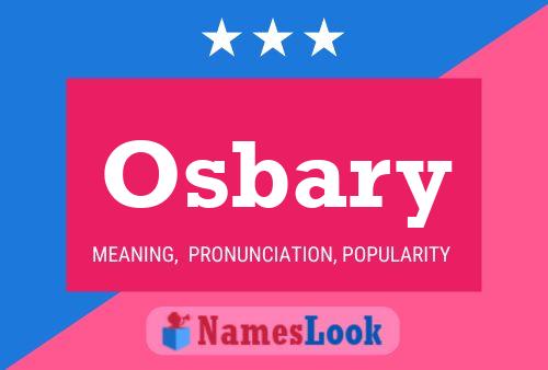 Póster del nombre Osbary