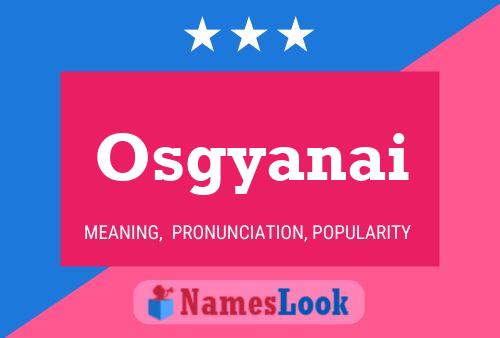 Póster del nombre Osgyanai