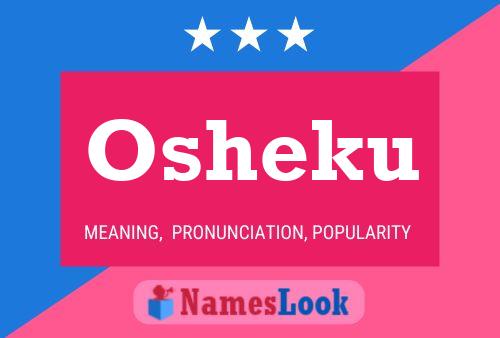 Póster del nombre Osheku