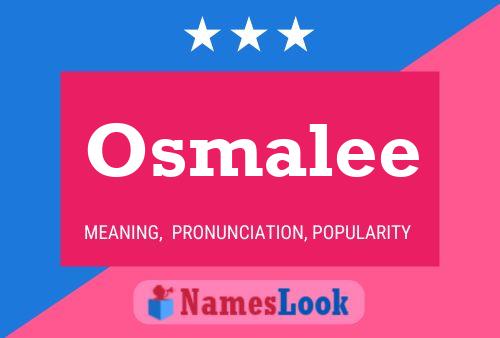 Póster del nombre Osmalee