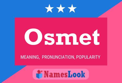 Póster del nombre Osmet