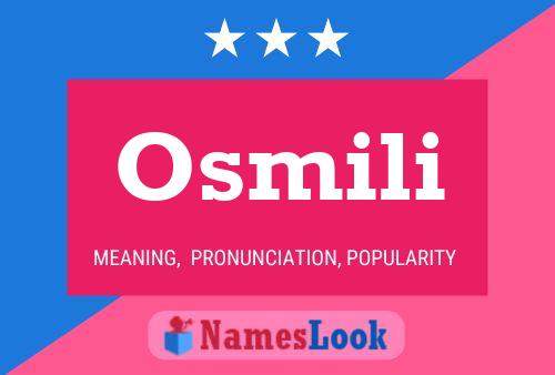 Póster del nombre Osmili