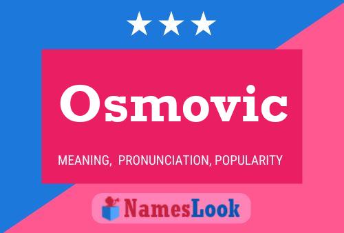 Póster del nombre Osmovic