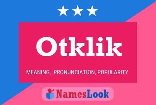 Póster del nombre Otklik