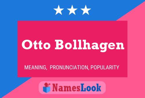 Póster del nombre Otto Bollhagen