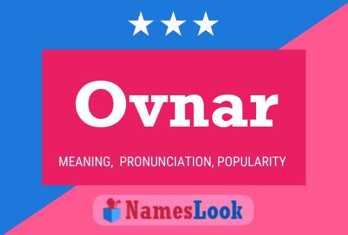 Póster del nombre Ovnar