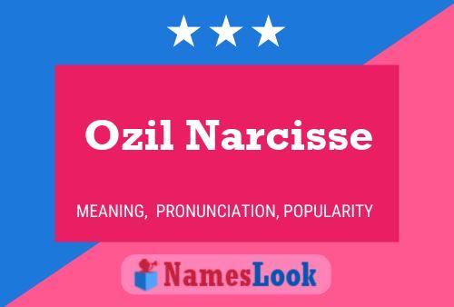 Póster del nombre Ozil Narcisse