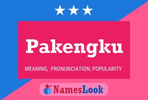 Póster del nombre Pakengku