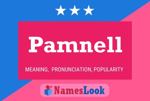 Póster del nombre Pamnell