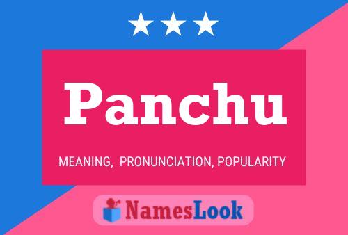 Póster del nombre Panchu