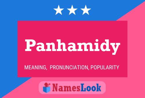 Póster del nombre Panhamidy