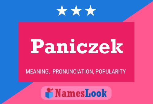 Póster del nombre Paniczek