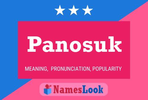 Póster del nombre Panosuk