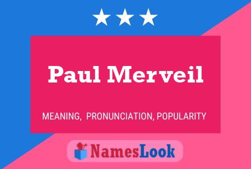 Póster del nombre Paul Merveil