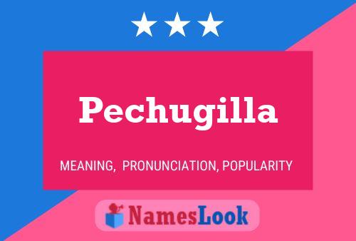 Póster del nombre Pechugilla