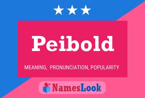 Póster del nombre Peibold