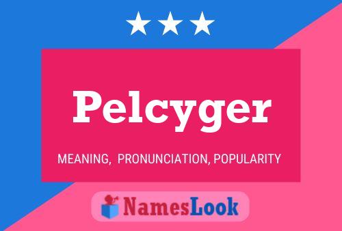 Póster del nombre Pelcyger