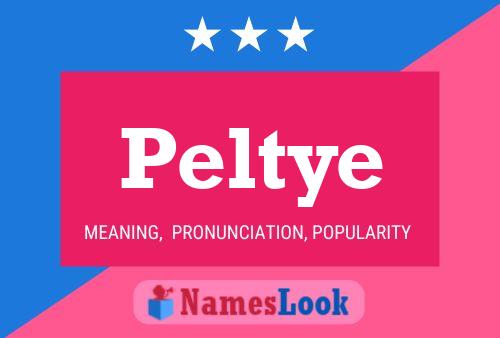 Póster del nombre Peltye