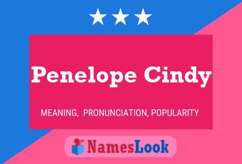 Póster del nombre Penelope Cindy