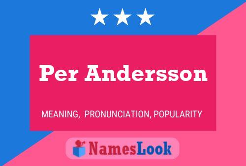 Póster del nombre Per Andersson