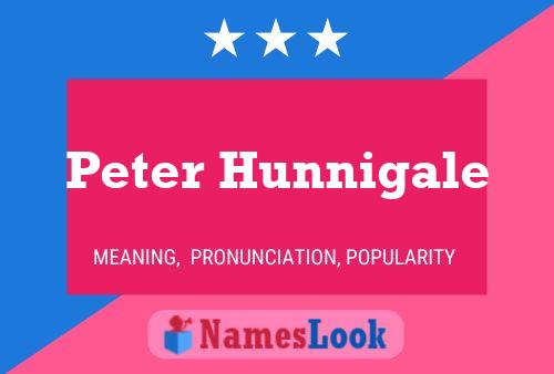 Póster del nombre Peter Hunnigale