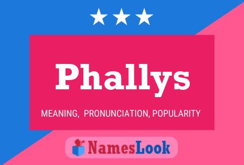 Póster del nombre Phallys