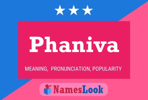 Póster del nombre Phaniva