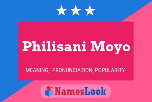 Póster del nombre Philisani Moyo