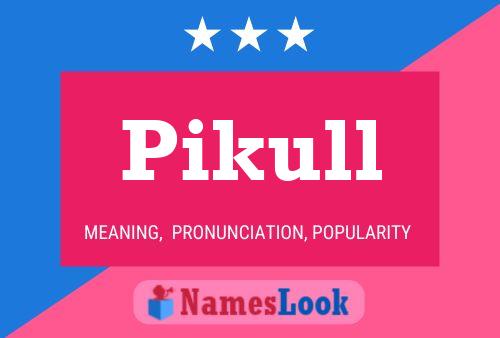 Póster del nombre Pikull