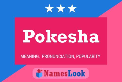 Póster del nombre Pokesha