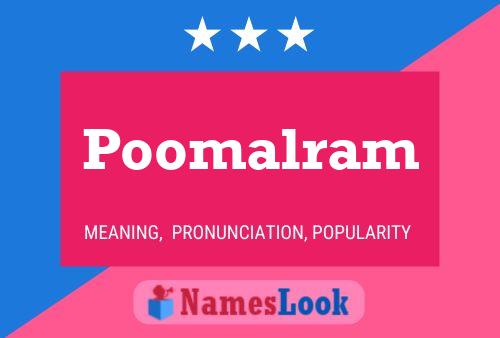 Póster del nombre Poomalram