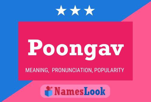 Póster del nombre Poongav