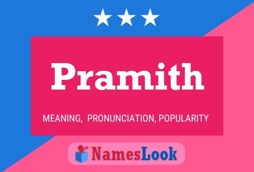 Póster del nombre Pramith