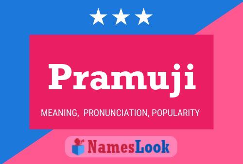 Póster del nombre Pramuji