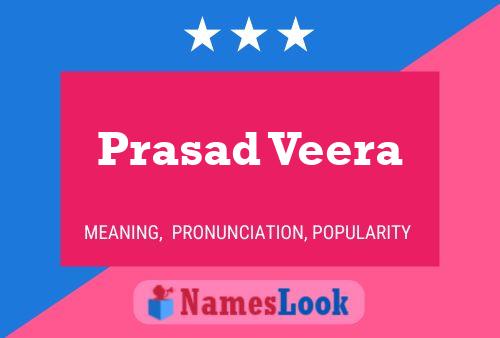 Póster del nombre Prasad Veera