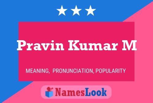 Póster del nombre Pravin Kumar M