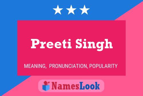 Póster del nombre Preeti Singh