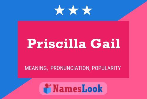 Póster del nombre Priscilla Gail