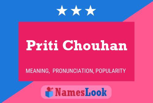 Póster del nombre Priti Chouhan