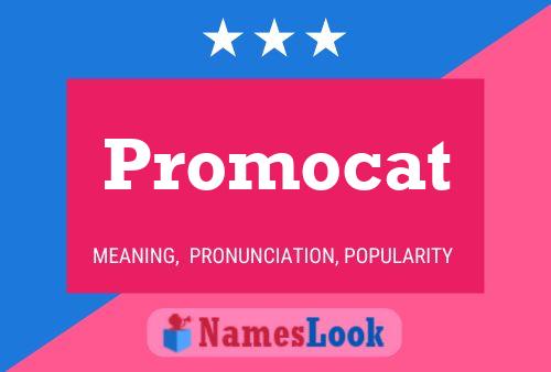 Póster del nombre Promocat