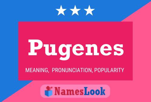 Póster del nombre Pugenes