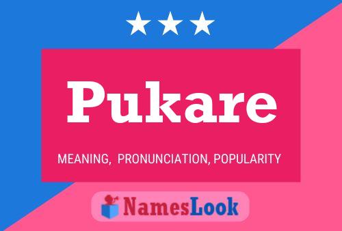 Póster del nombre Pukare