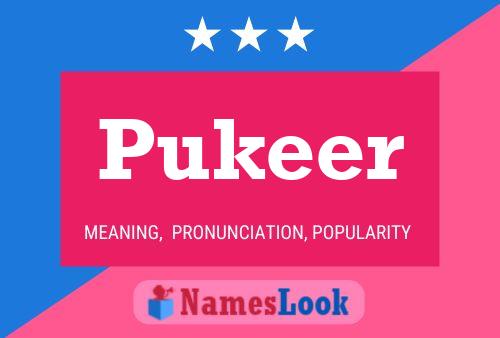 Póster del nombre Pukeer