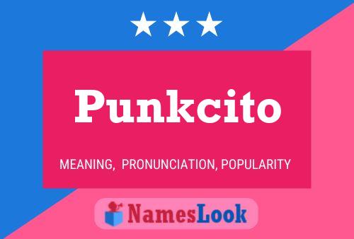 Póster del nombre Punkcito