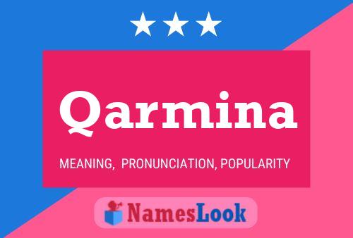 Póster del nombre Qarmina