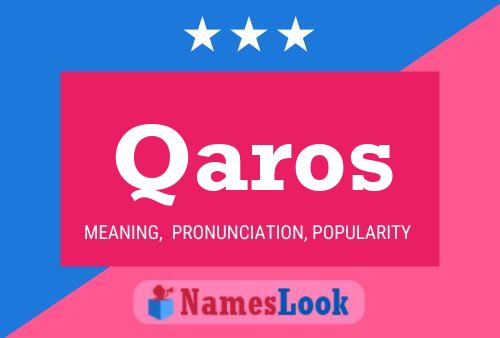 Póster del nombre Qaros